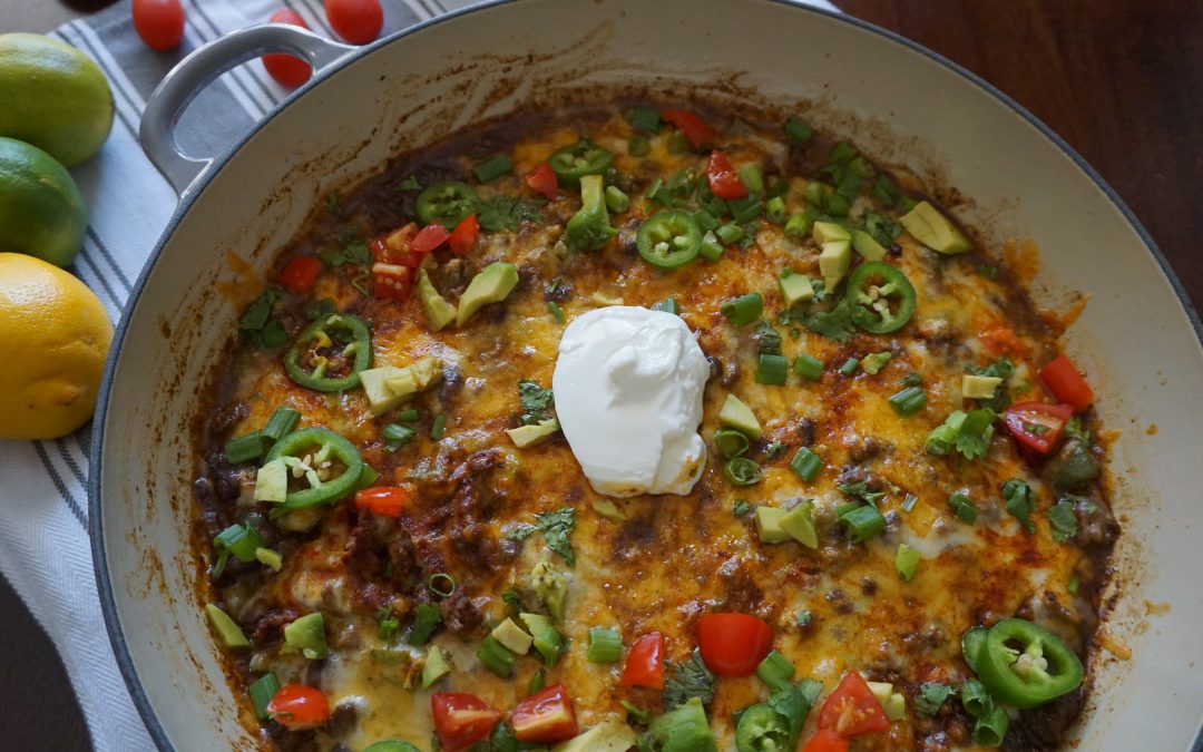 A Cheesy Versatile Taco Casserole - Dulcet Scintilla