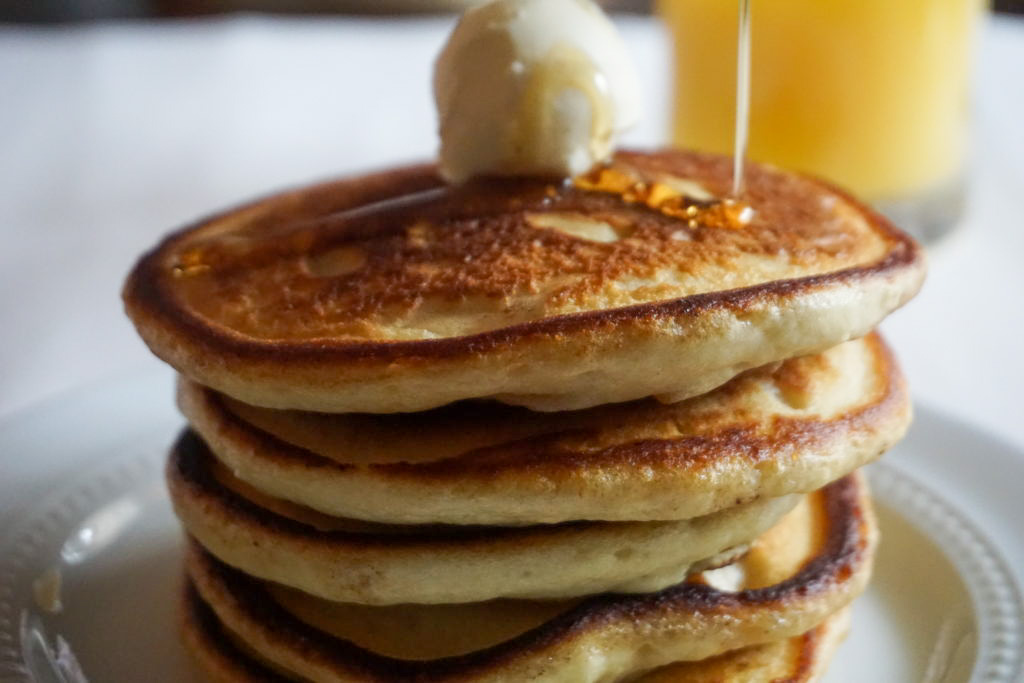 Classic & Fluffy Buttermilk Pancakes - Dulcet Scintilla