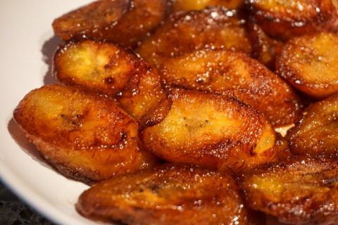 Platanos Maduros aka Fried Sweet Plantains - Dulcet Scintilla