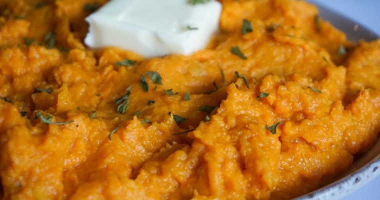 Easy Mashed Sweet Potatoes