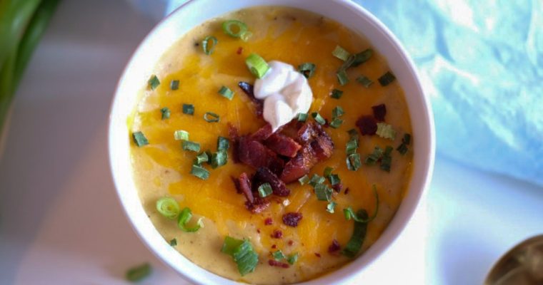 The Ultimate Loaded Baked Potato Soup