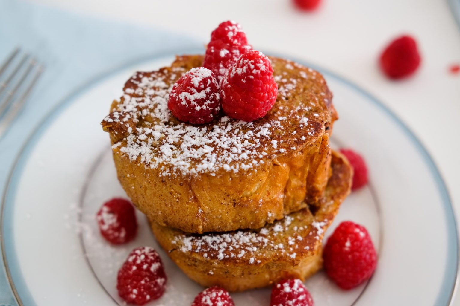 Vanilla Cinnamon Pain Perdu (French Toast) - Dulcet Scintilla