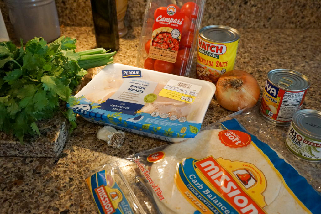 chicken enchilada ingredients 