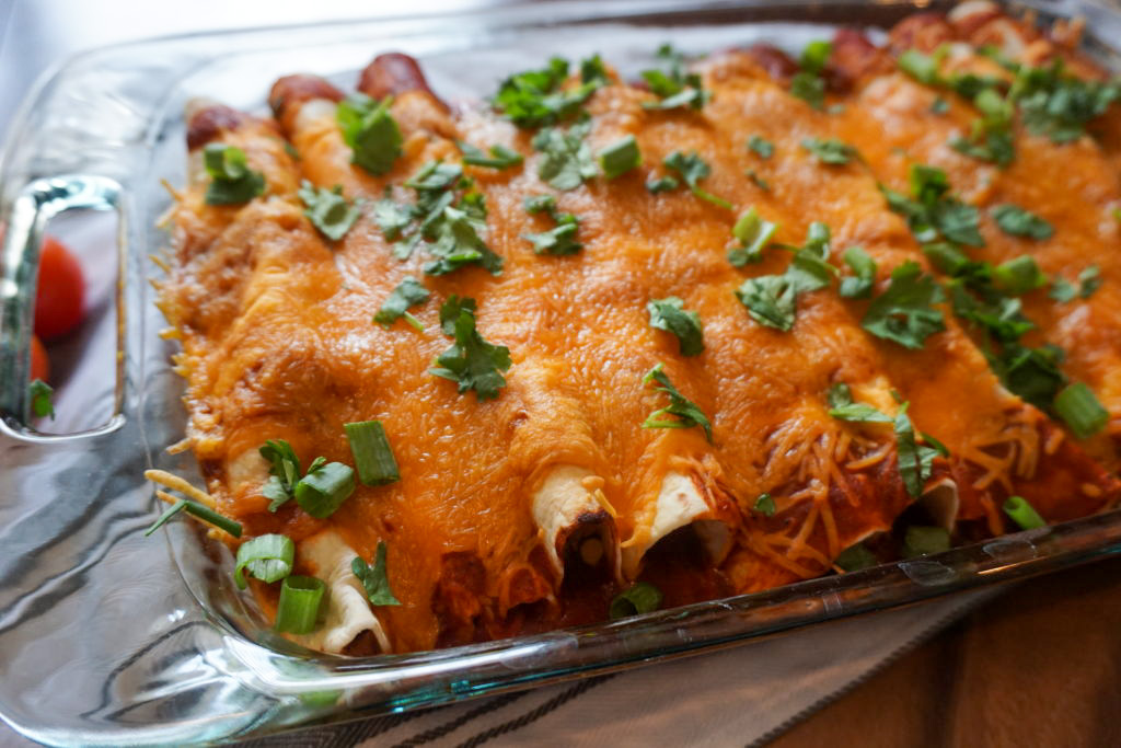 the baked enchiladas 