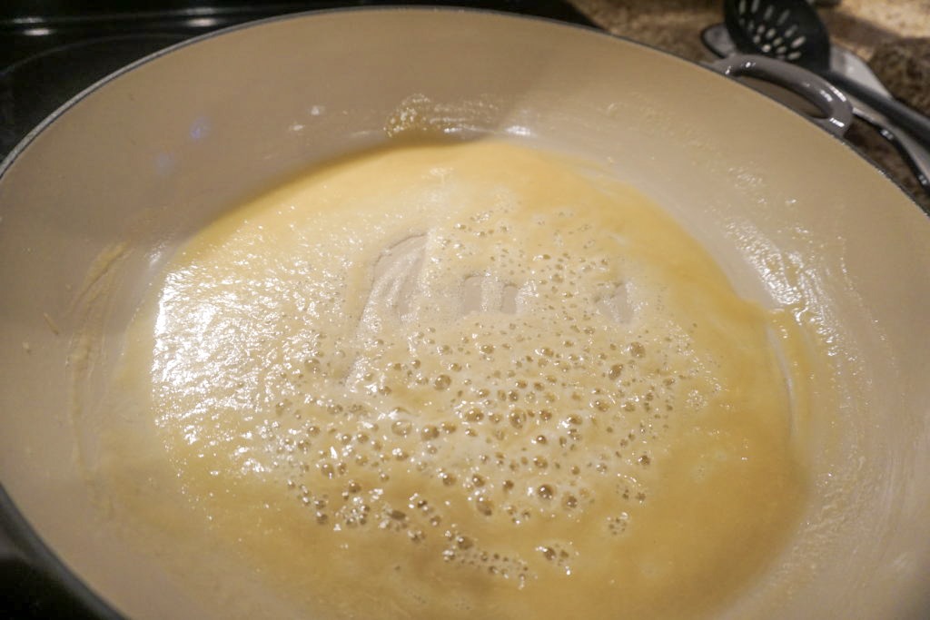 Creating a roux 