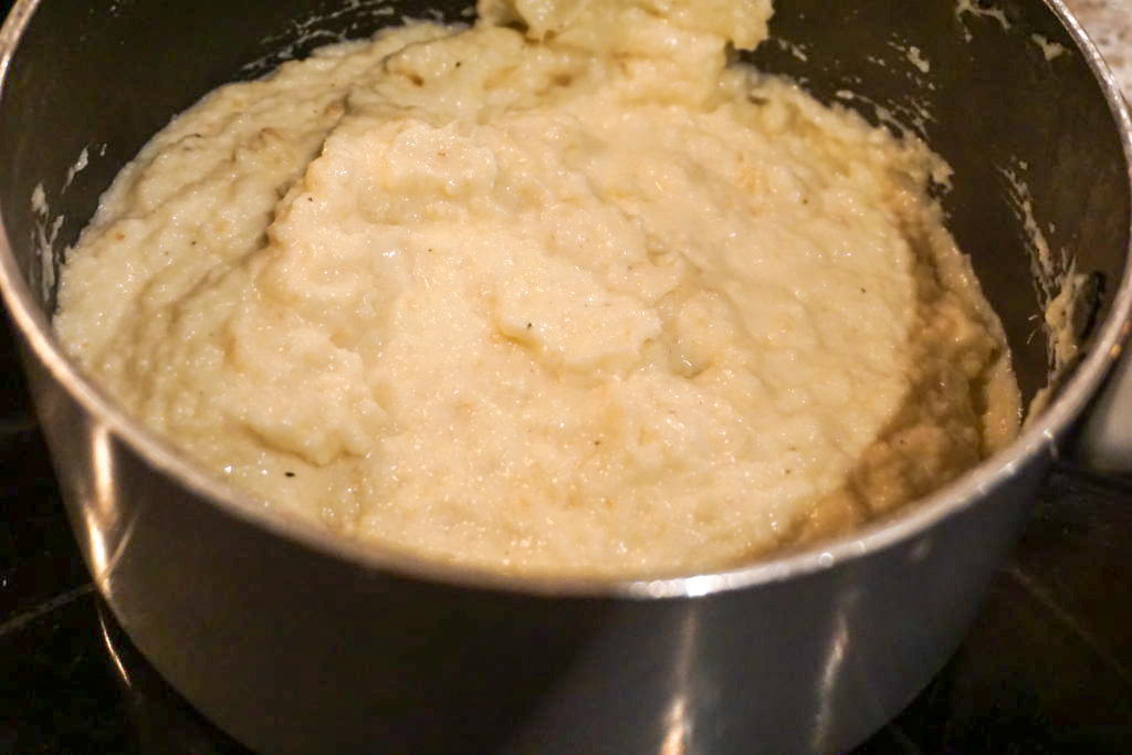 completed parsnip puree 