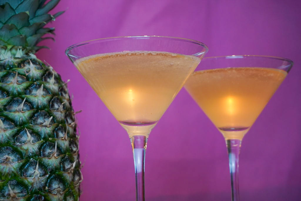 The flirtini martini without any garnishes