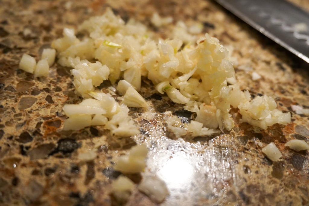 minced garlic