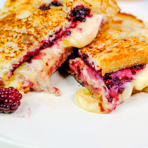 Blackberry Grilled Cheese - Life As A Strawberry