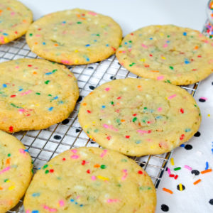 birthday cake cookies